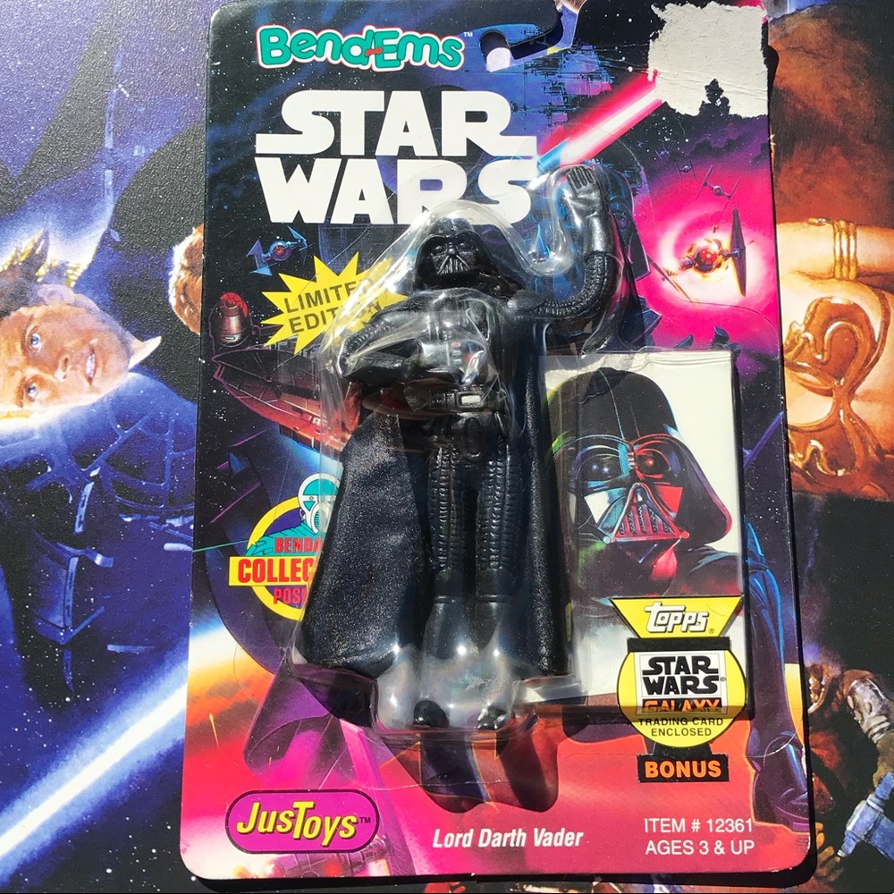 Limited Edition Darth Vader Bend-ems Figure